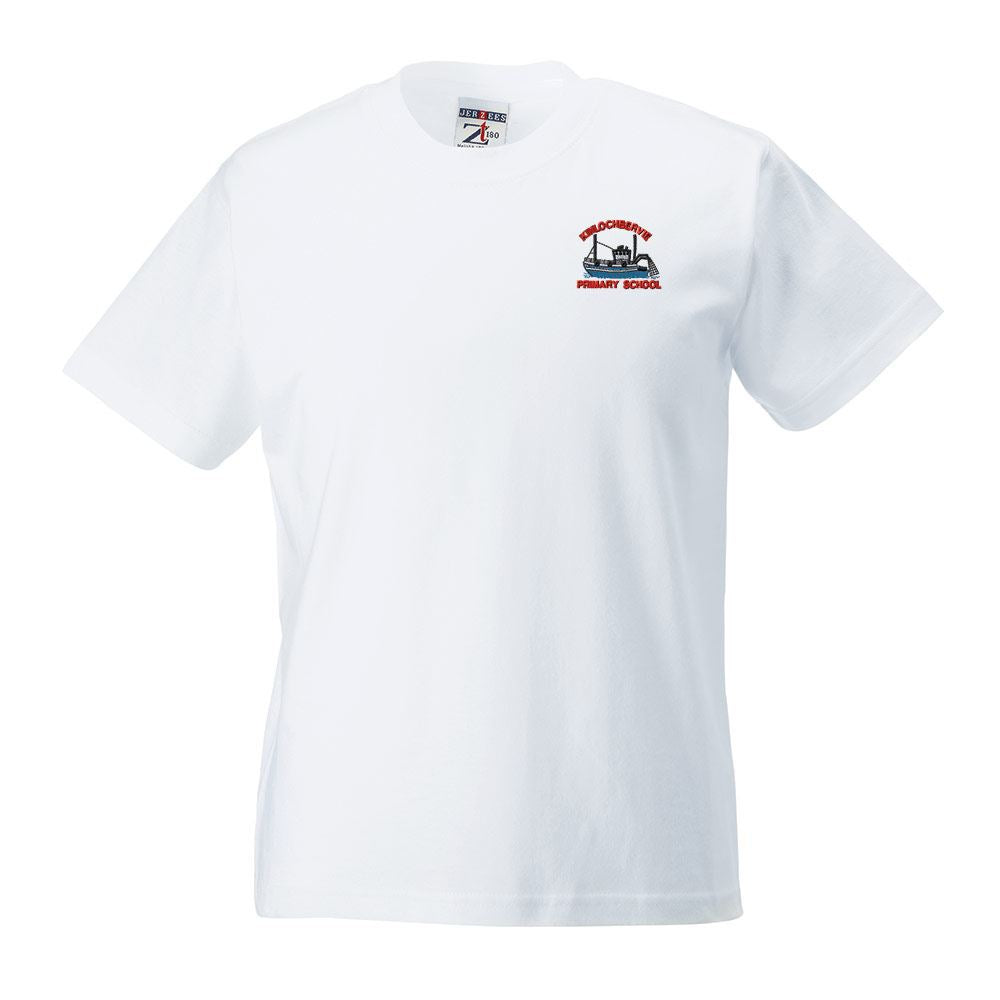 Kinlochbervie Primary Classic T-Shirt White
