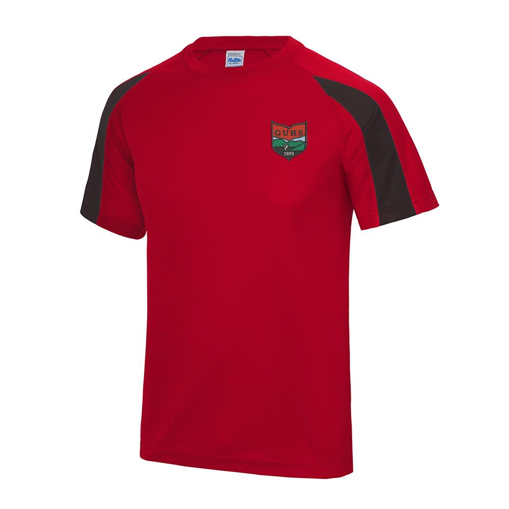 Glenurquhart High T-Shirt Red/Black