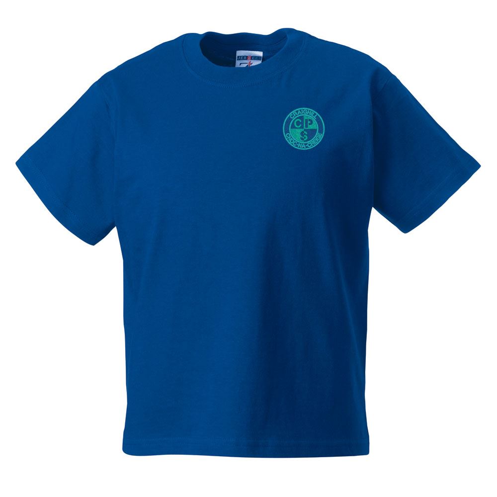 Craighill Primary Classic T-Shirt Royal