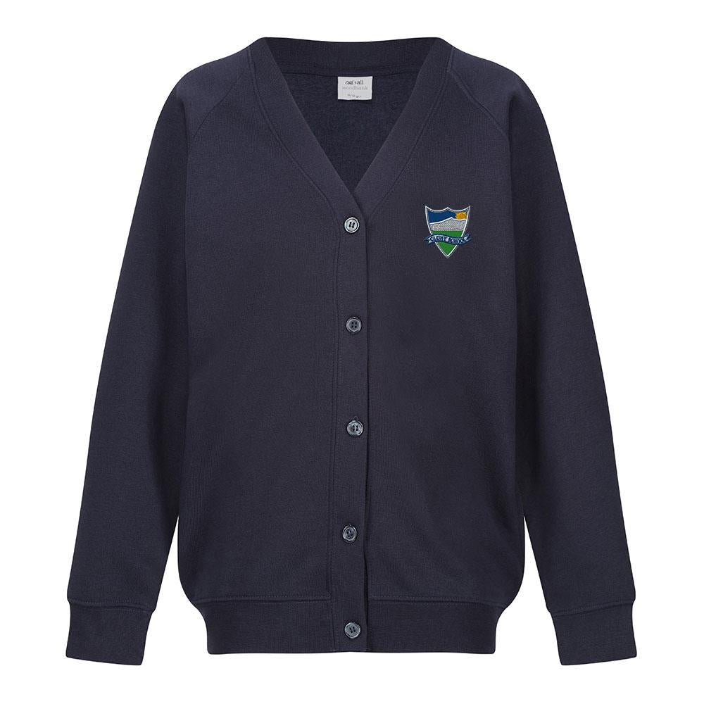 Cluny School Cardigan Navy