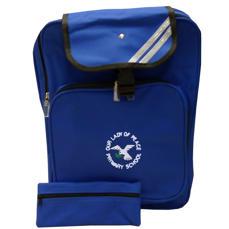 Our Lady of the Peace Primary Junior Backpack Royal