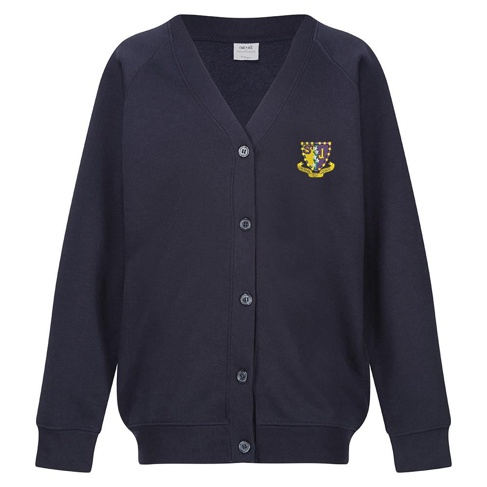 St Josephs Primary Faifley Sweat Cardigan Navy