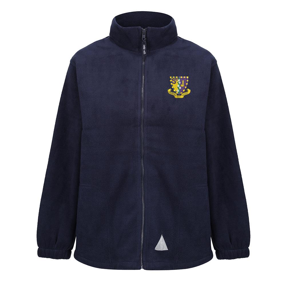 St Josephs Primary Faifley Ourdoor Fleece Navy