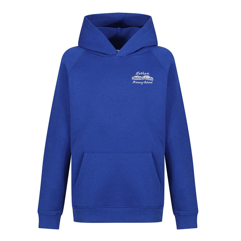 Letham Primary Hooded Sweatshirt Royal