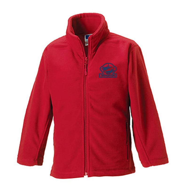 Bishopton Primary Outdoor Fleece Red