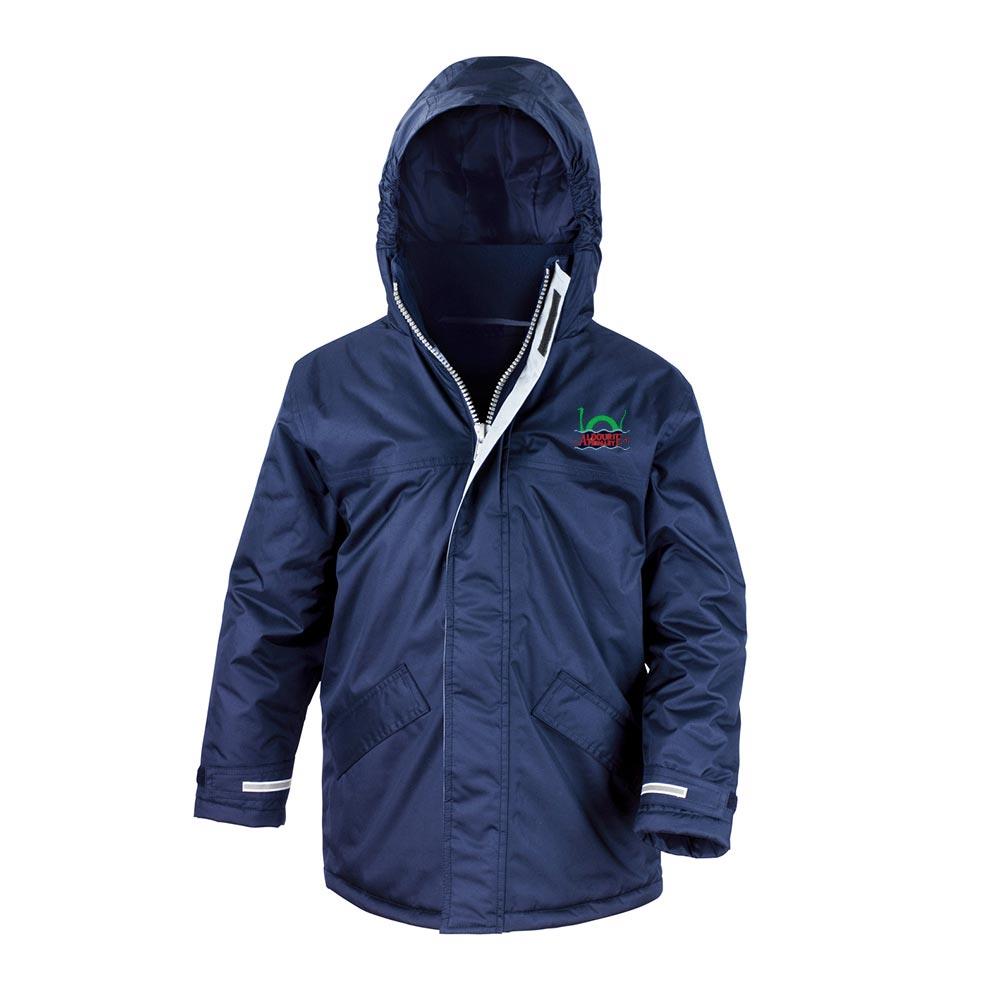 Aldourie Primary Core Kids Winter Parka Navy