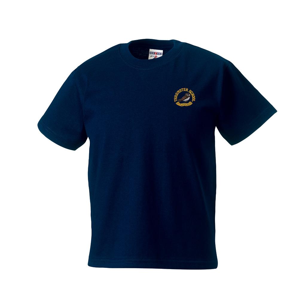 Thrumster Primary Classic T-Shirt Navy