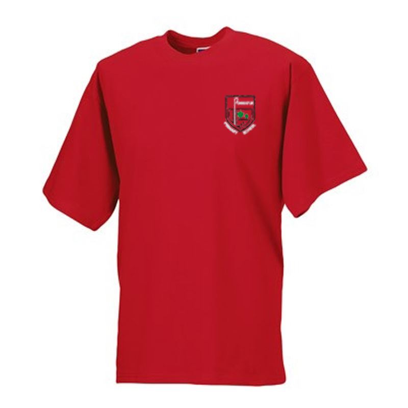 Crookfur Primary Classic T-Shirt Red