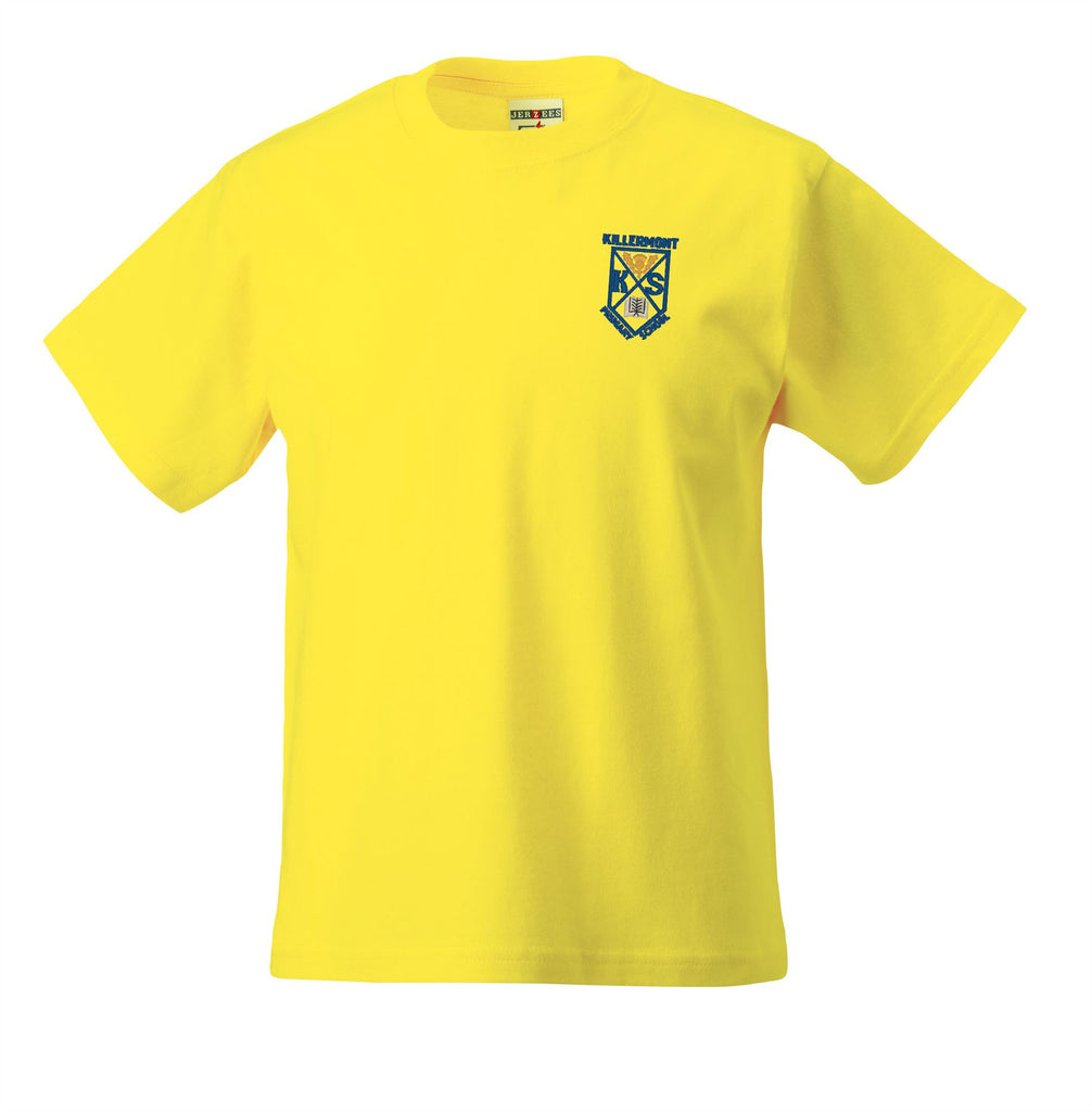 Killermont Primary Classic T-Shirt Yellow