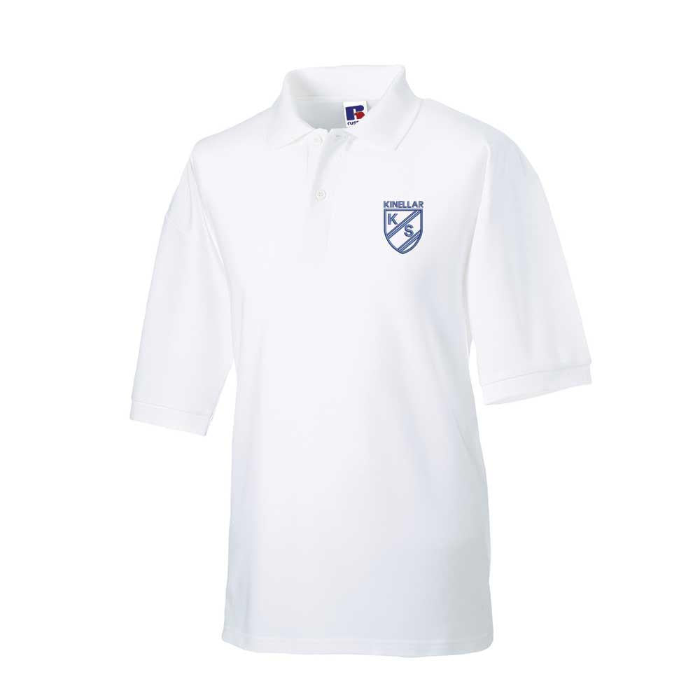 Kinellar Primary Staff Poloshirt Top White