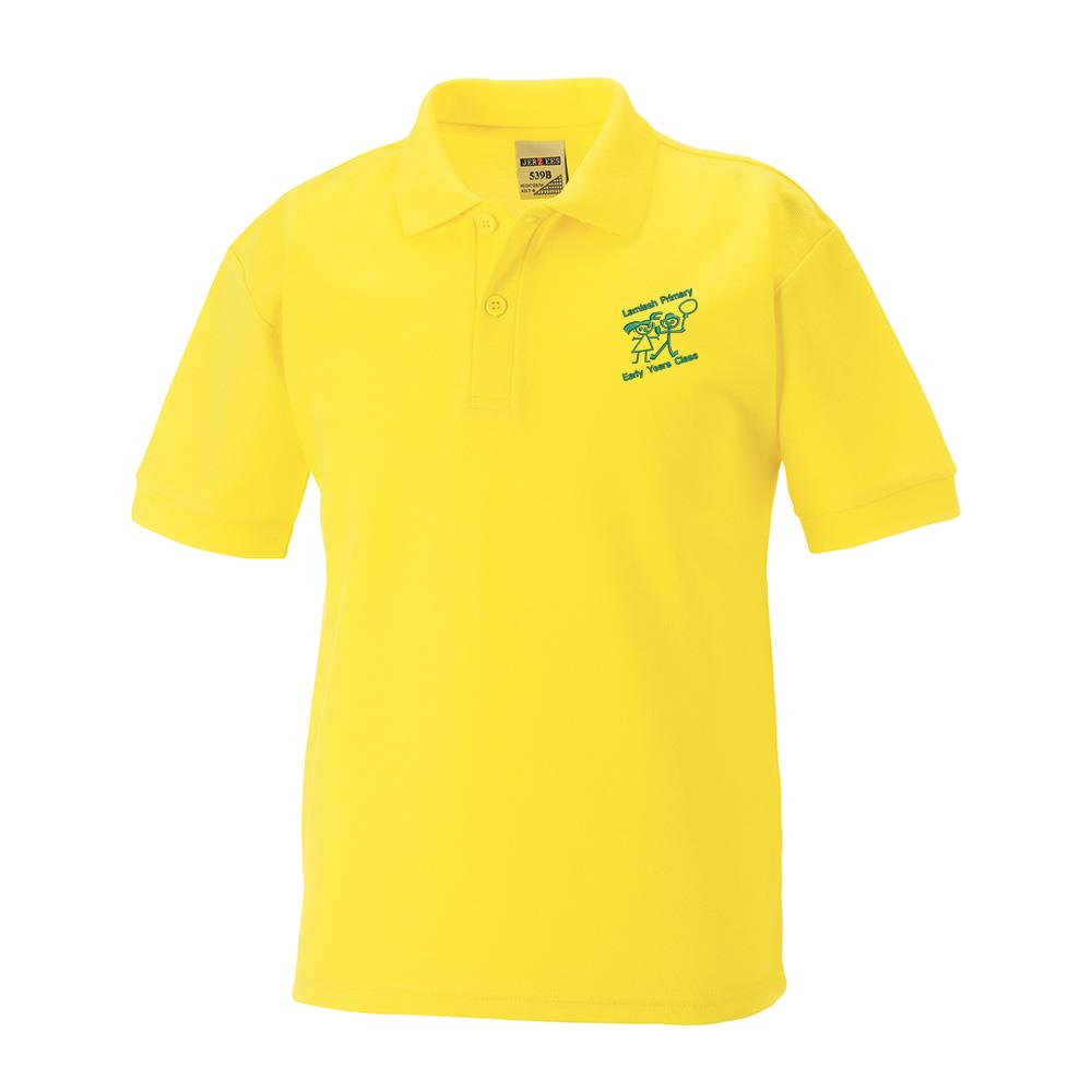 Lamlash EYC Poloshirt Yellow