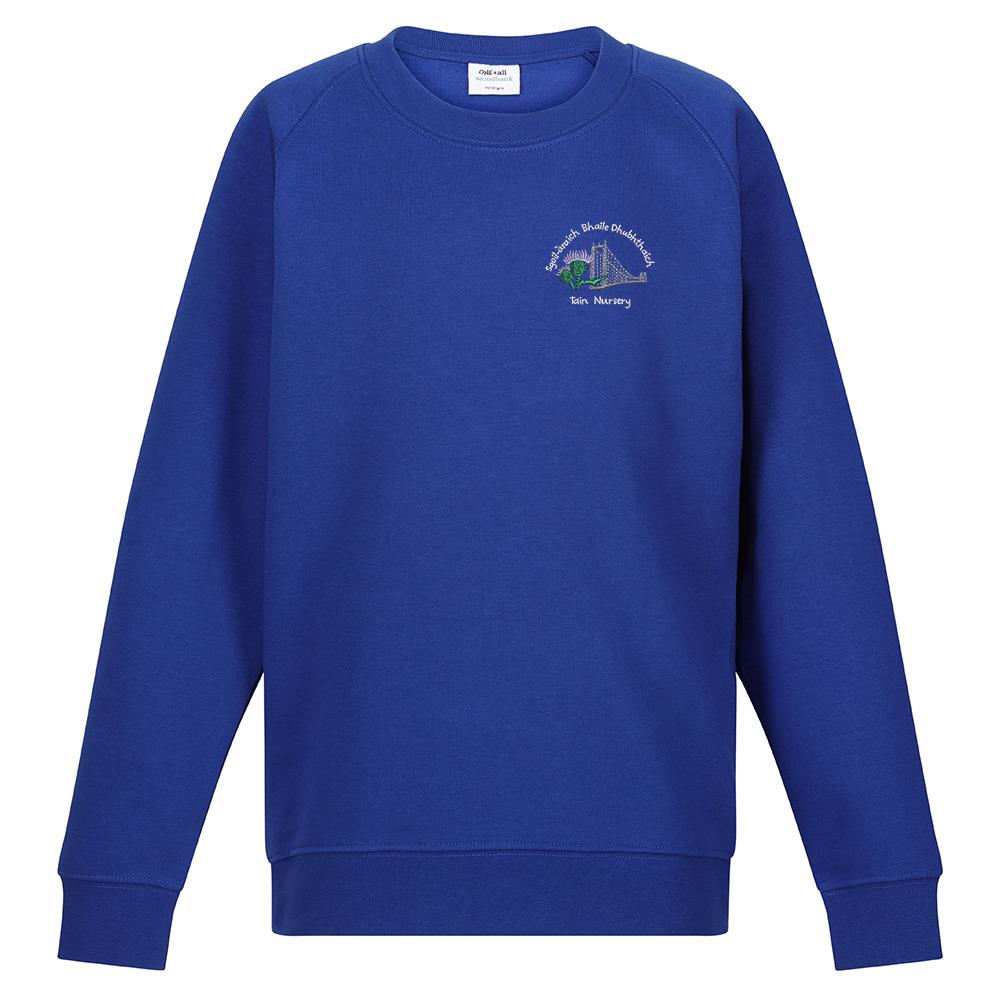 Tain Nursery Crew Neck Sweatshirt Royal
