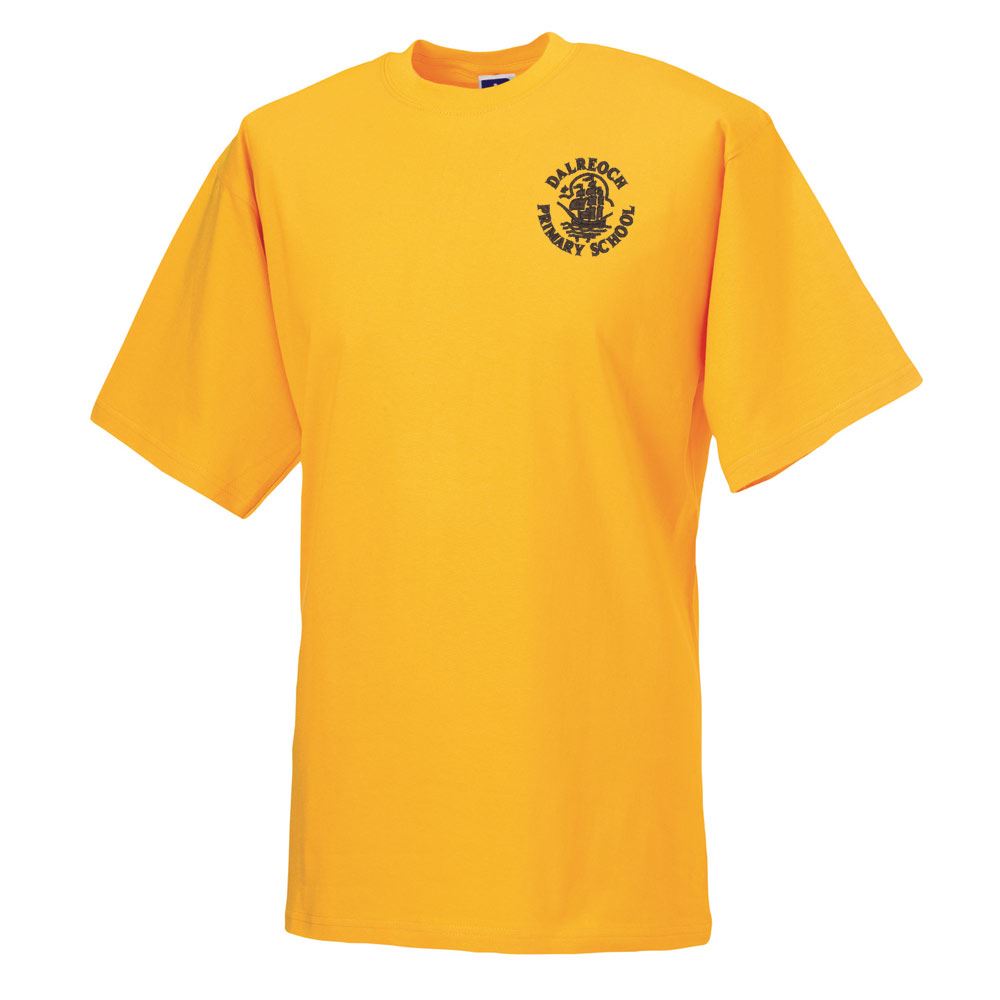 Dalreoch Primary Classic T-Shirt Sunflower