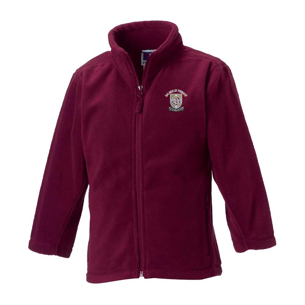 Balmuildy Primary Outdoor Fleece Maroon