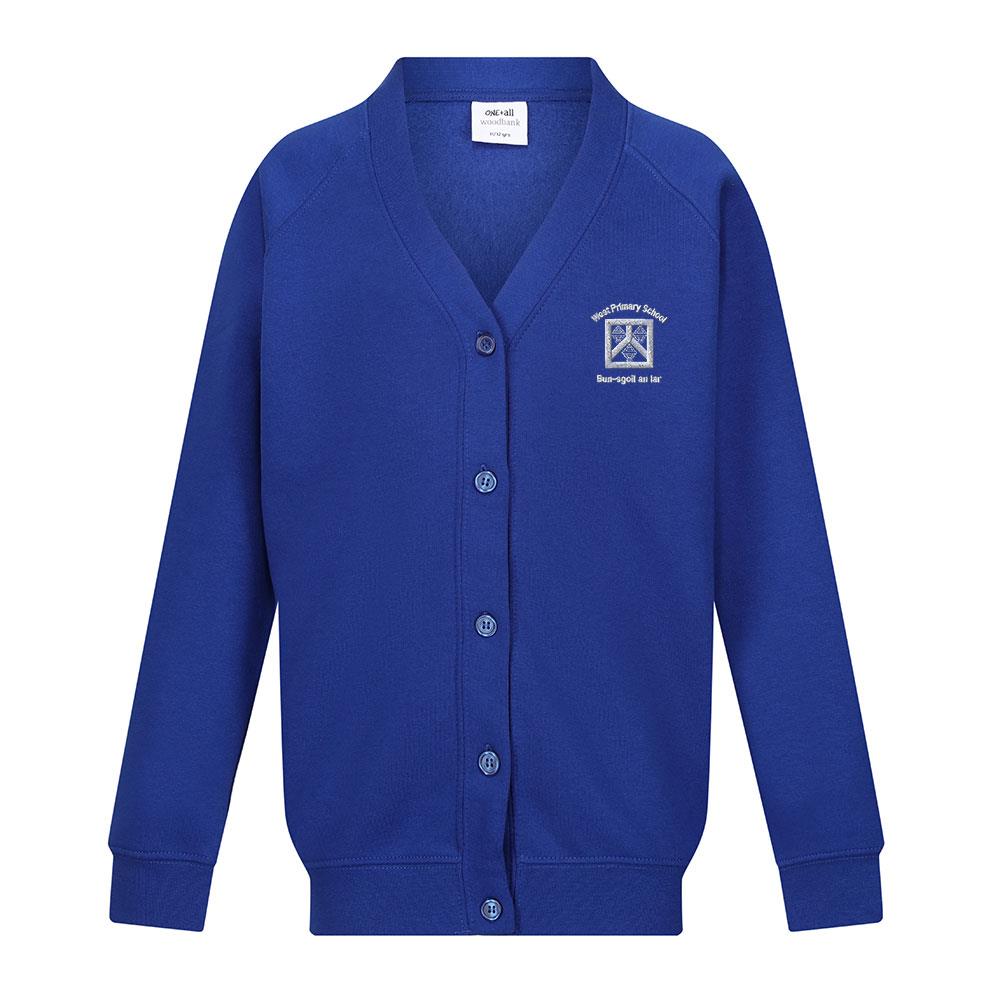 West Gaelic Primary Cardigan Royal