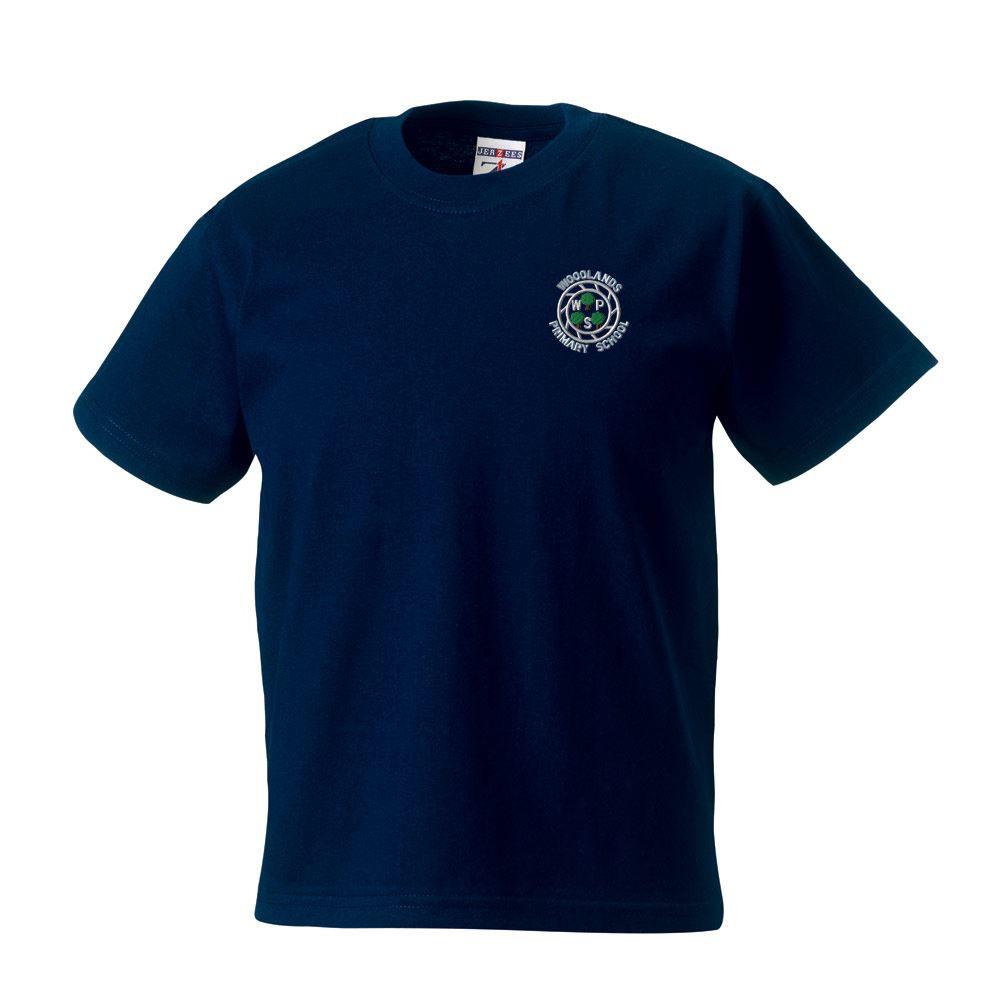 Woodlands Primary Classic T-Shirt Navy