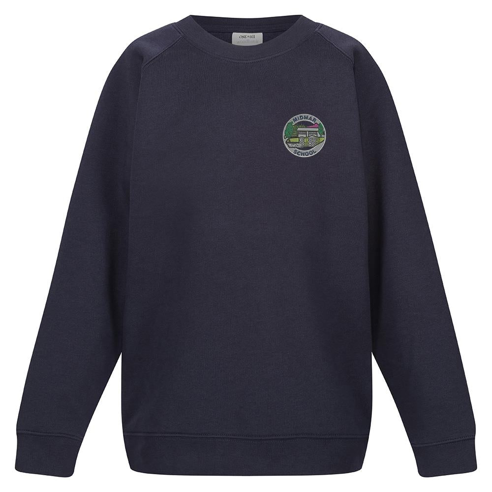Midmar Primary Crew Neck Sweatshirt Navy