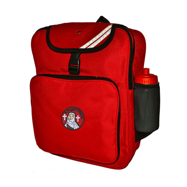 St Angelas Primary Junior Backpack Red