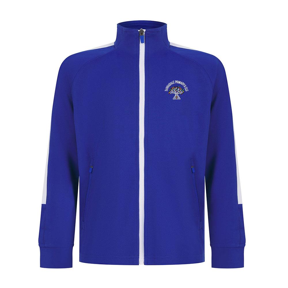 Tarradale Primary Tracksuit Top Royal/White