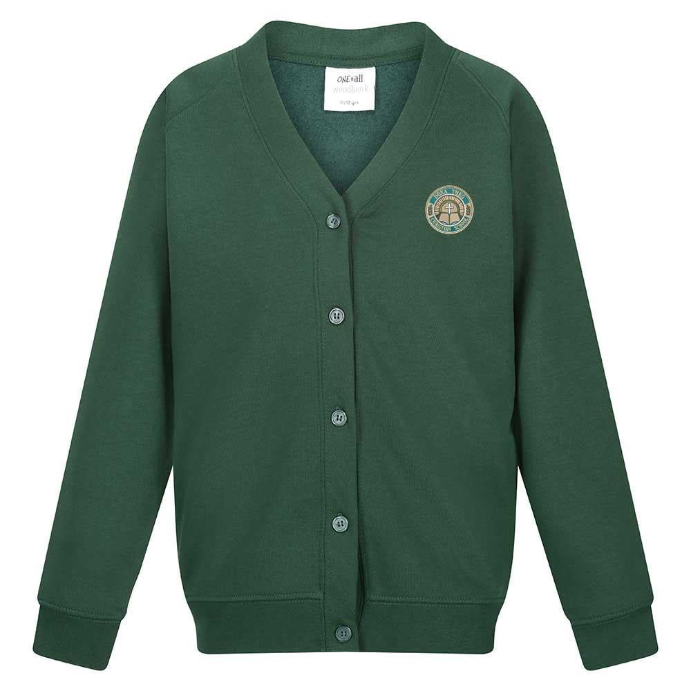 Doxa Theo Christian School Cardigan Green