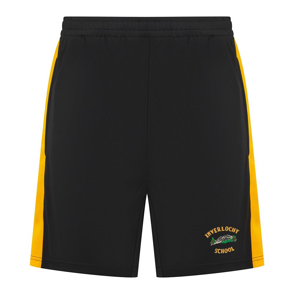 Inverlochy Primary Smartflex Shorts Black/Gold