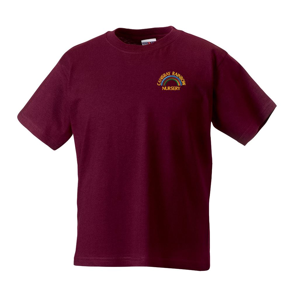 Canisbay Primary Classic T-Shirt Maroon