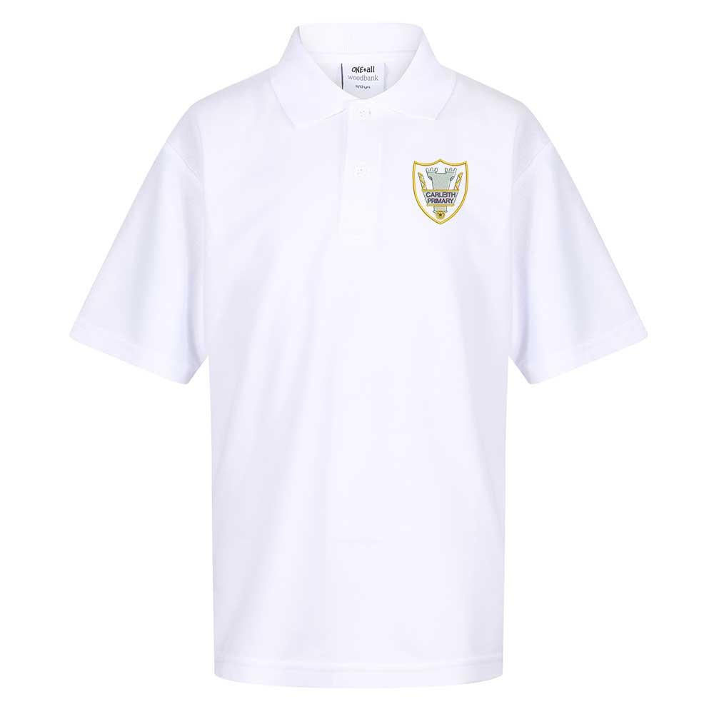 Carleith Primary Poloshirt White