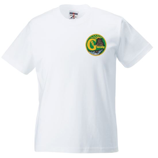 Glenelg Primary Classic T-Shirt White