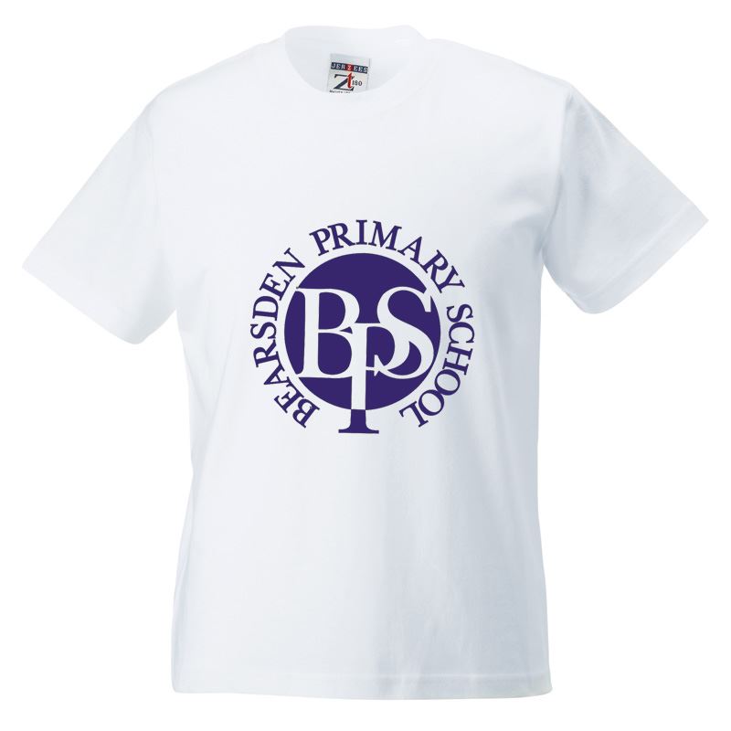 Bearsden Primary Classic T-Shirt White