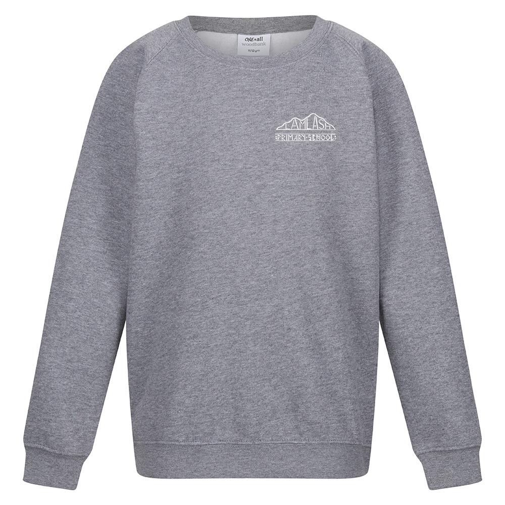 Lamlash Primary Crew Neck Sweatshirt Grey