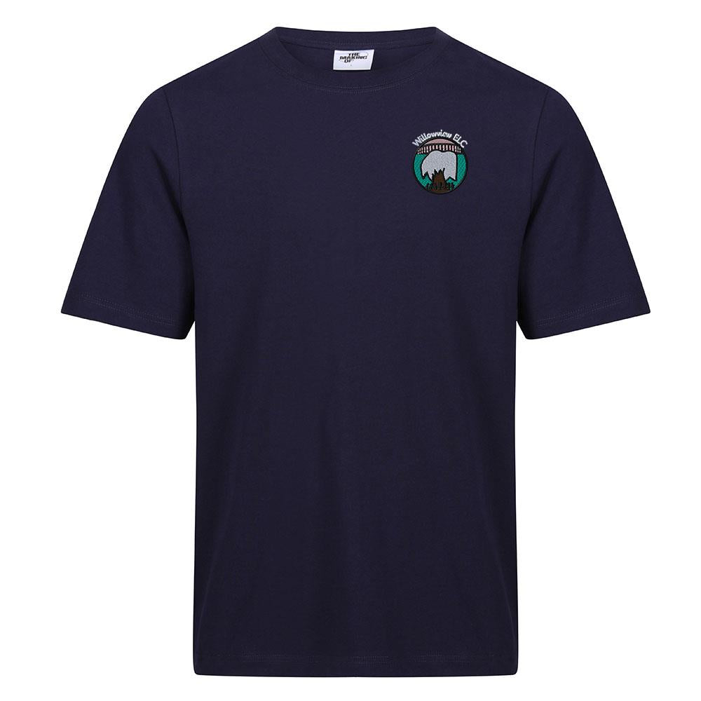 Willowview ELC Staff Classic T-Shirt Navy