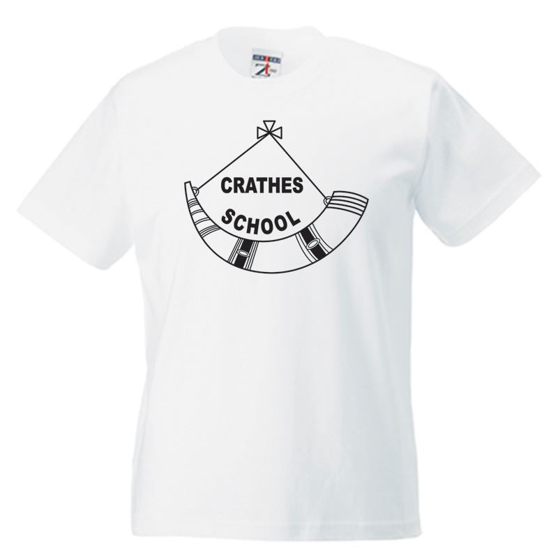 Crathes Primary Classic T-Shirt White