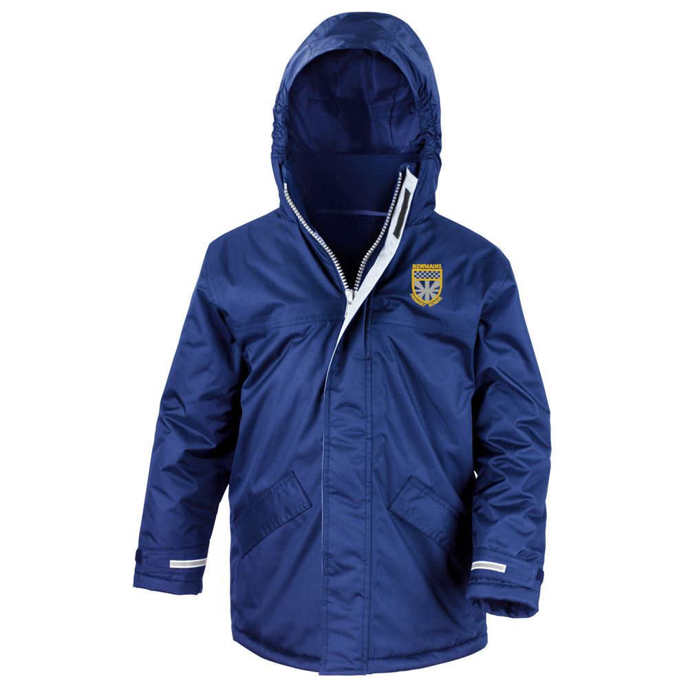 Newmains Primary Core Kids Winter Parka Royal