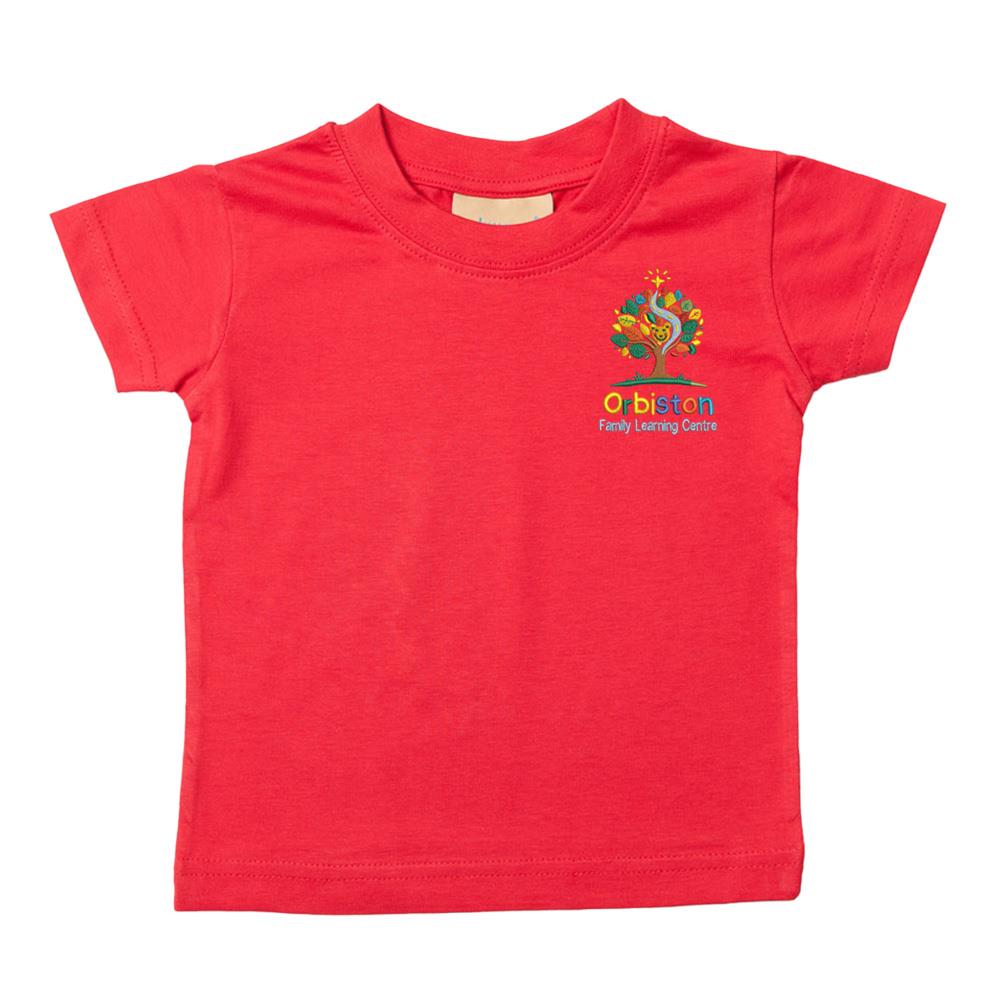Orbiston Family Learning Centre Toddler T-Shirt Red