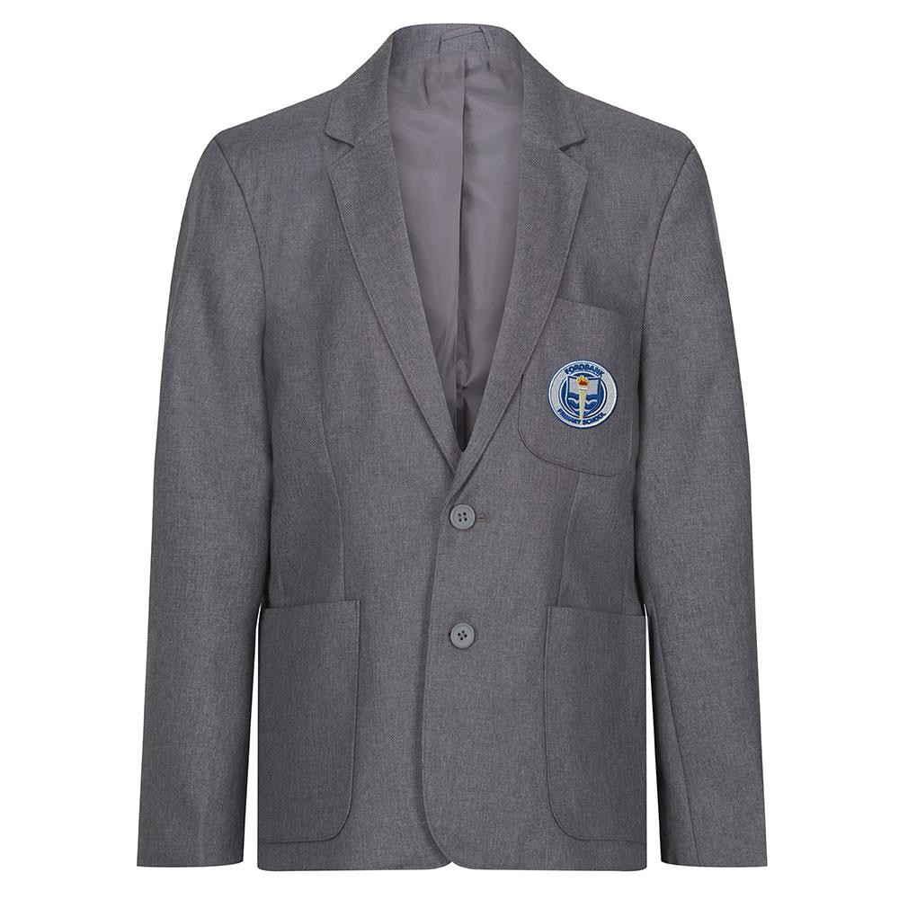 Fordbank Primary Boys Poly Blazer Grey