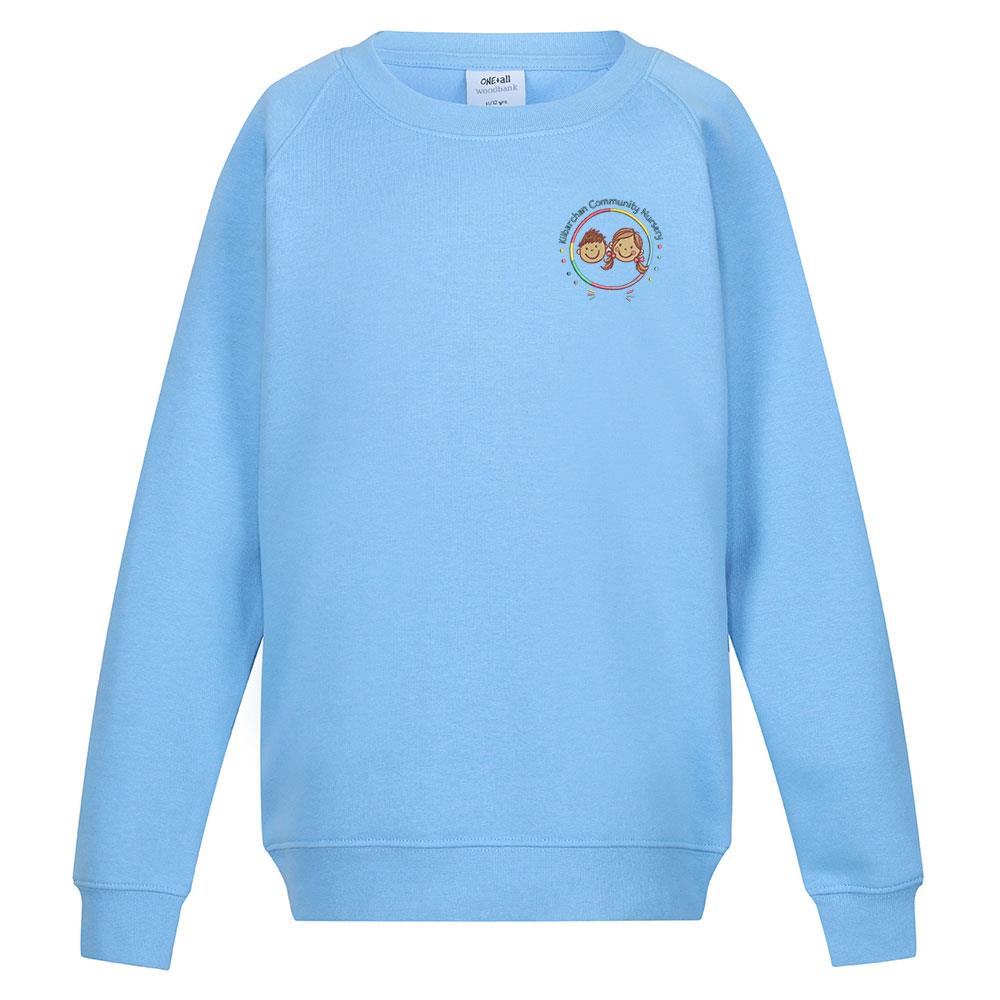 Kilbarchan Community Nursery Crew Neck Sweatshirt Sky
