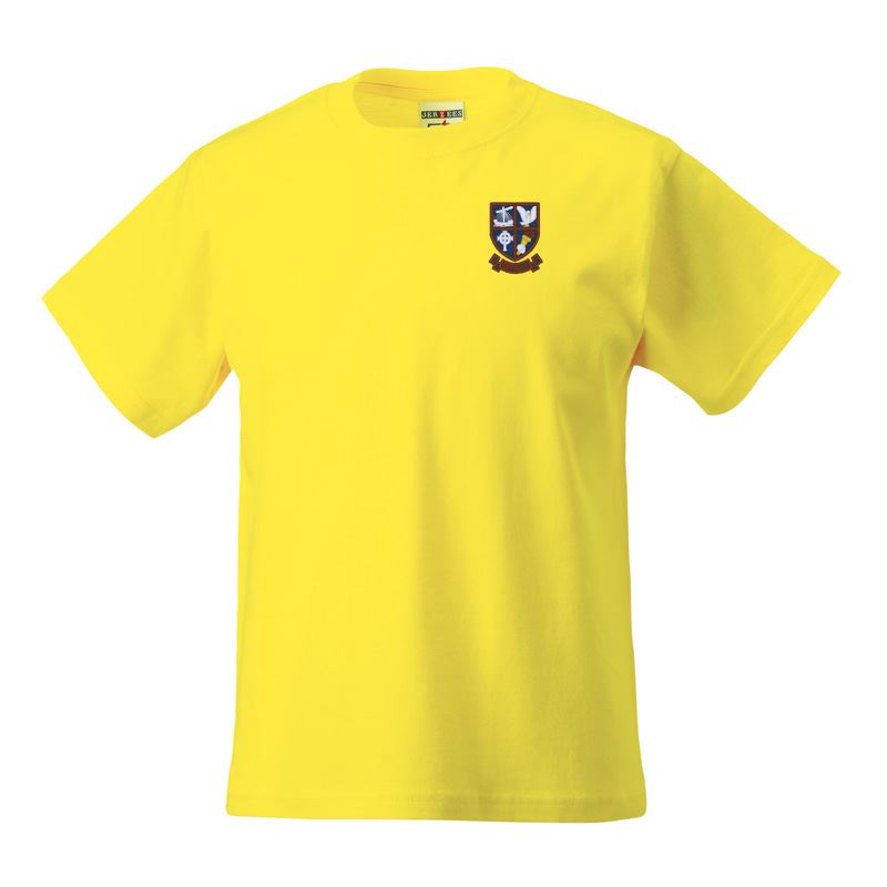 Giffnock Primary Classic T-Shirt Yellow