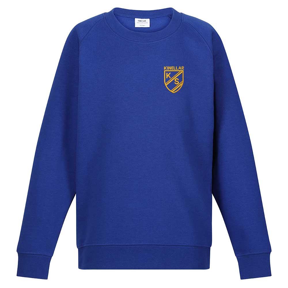 Kinellar Primary Crew Neck Sweatshirt Royal