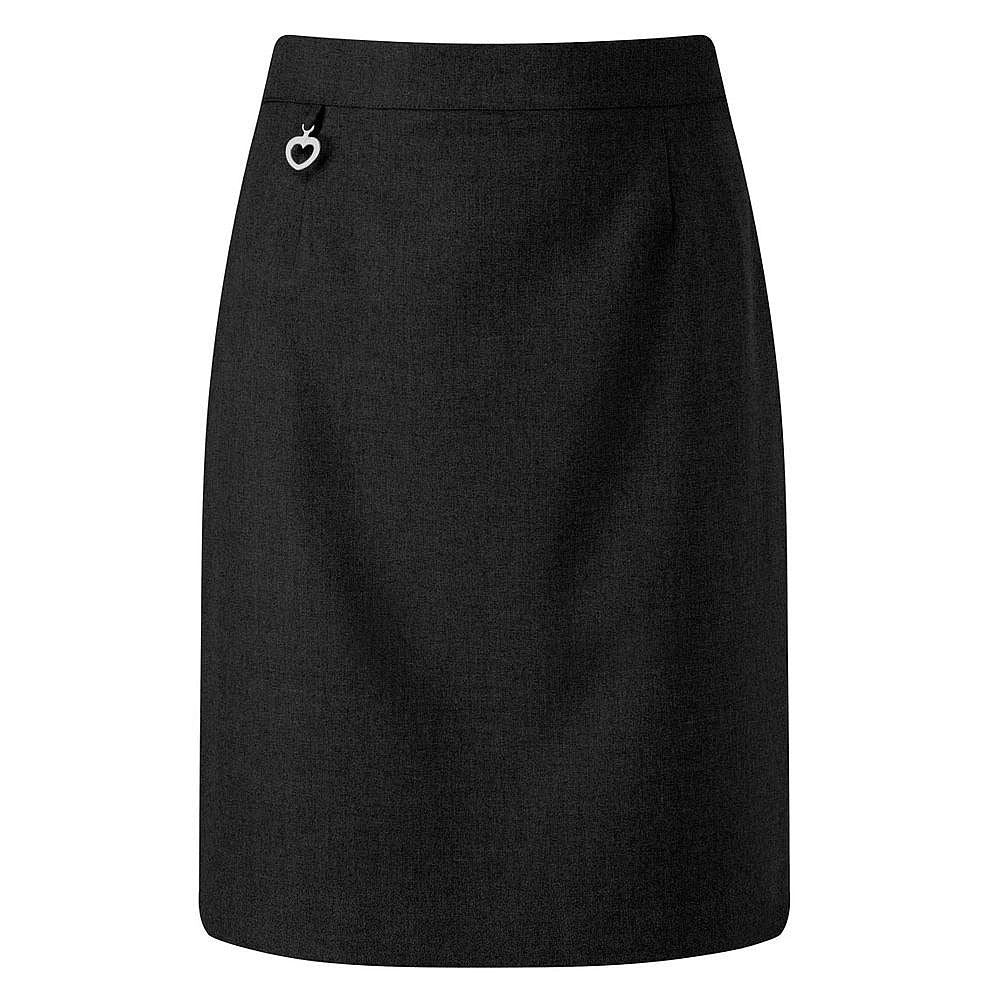 Amber A Line Junior Skirt Black