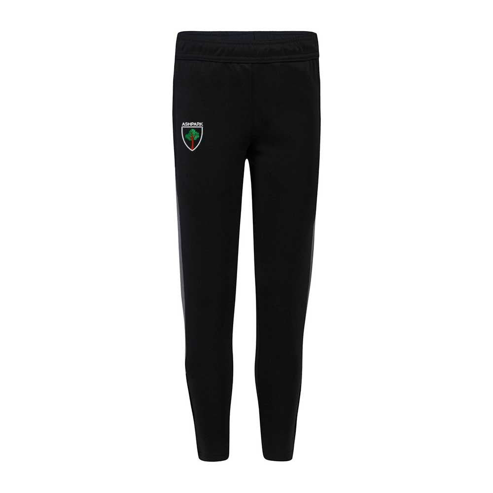 Ashpark Primary Tracksuit Bottoms Black/Grey