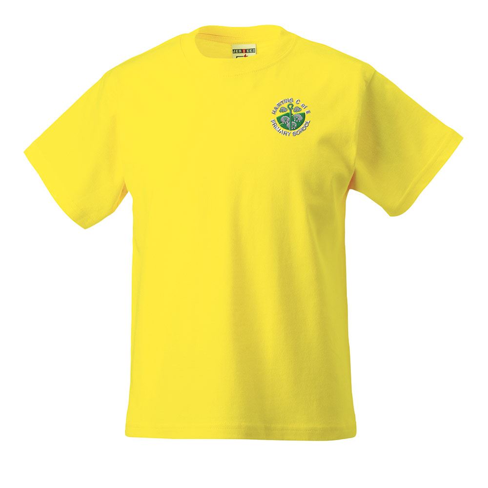 Harting Primary Classic T-Shirt Yellow
