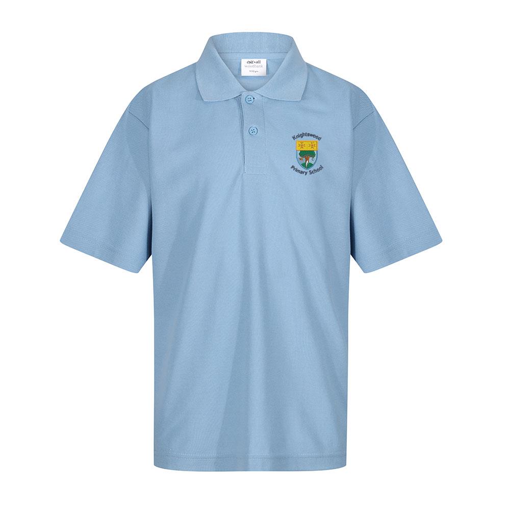 Knightswood Primary Poloshirt Sky