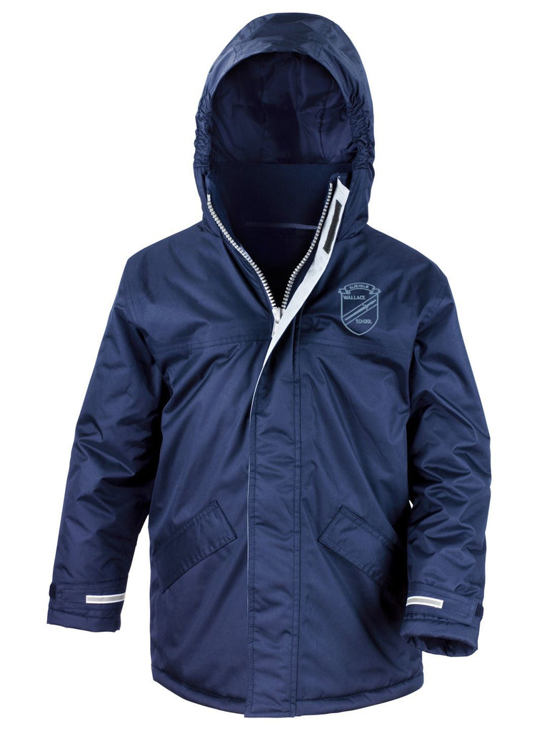 Wallace Primary Core Kids Winter Parka Navy