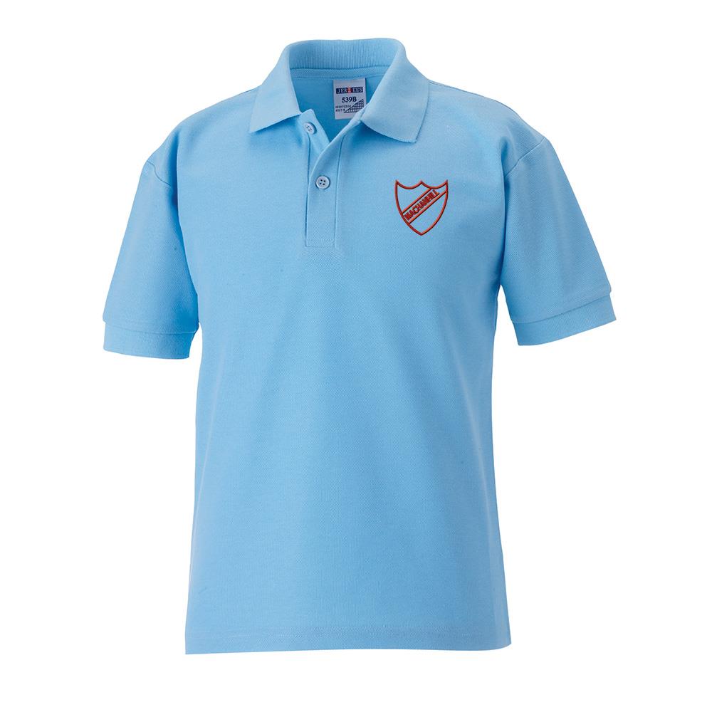 Machanhill Primary Poloshirt Sky