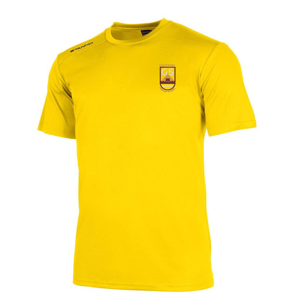 Goldenhill Primary Field Short Sleeve Shirt Yellow (Singer)