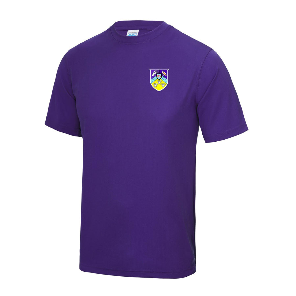 Barrhead High Senior T-Shirt Purple