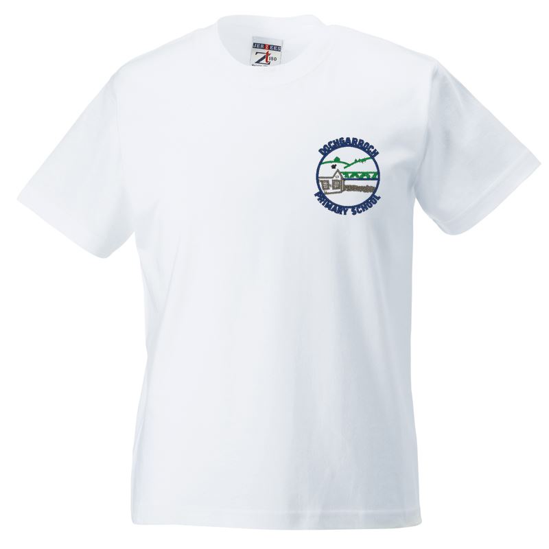 Dochgarroch Primary Classic T-Shirt White