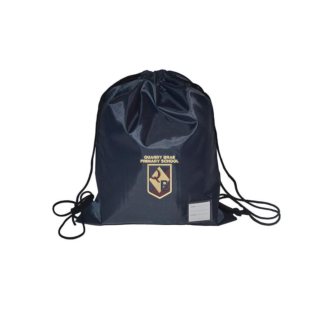 Quarry Brae Primary Gym Bag Navy