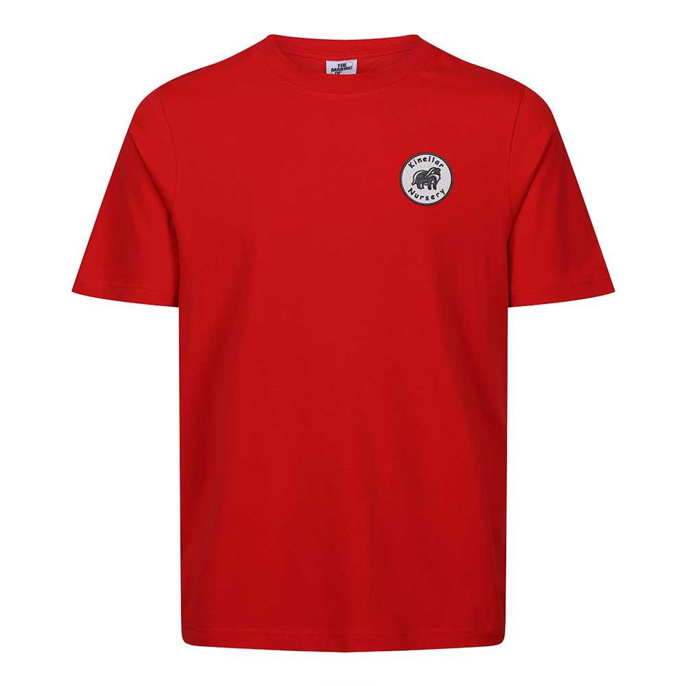 Kinellar Nursery T-Shirt Red