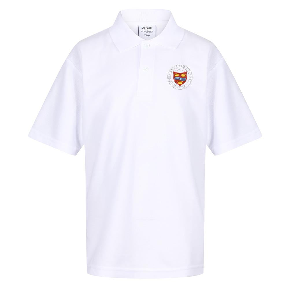 Grantown Grammar Poloshirt White